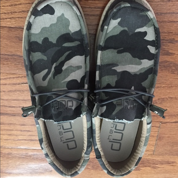 grey and camo hey dudes